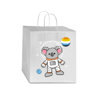 Koala Astronaut Aroace Pride Star Paper Bag - 13 X 7 X 13 | Artistshot