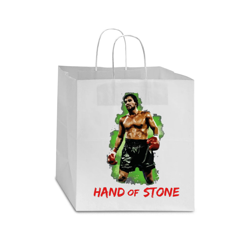 Roberto Duran Hand Of Stone Star Paper Bag - 13 X 7 X 13 | Artistshot