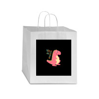 Cute Dinosaur Jr Chiffon Top Star Paper Bag - 13 X 7 X 13 | Artistshot