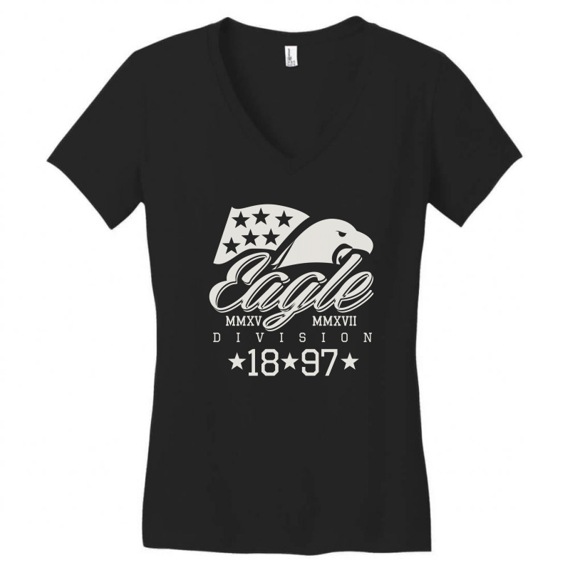 Eagle Women's V-neck T-shirt | Artistshot