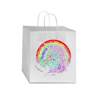 Zombie Unicorn, High Quality Microfiber, Zombie Unicorn Art, Zombie Un Star Paper Bag - 13 X 7 X 13 | Artistshot