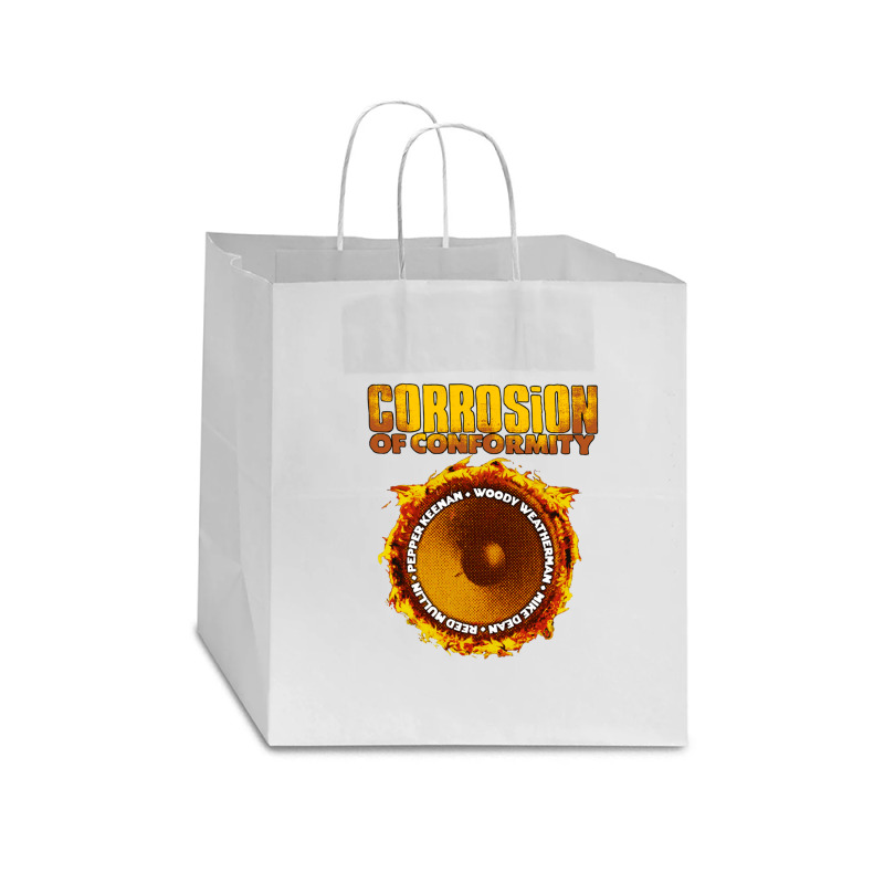 Metal Conformity Star Paper Bag - 13 X 7 X 13 | Artistshot