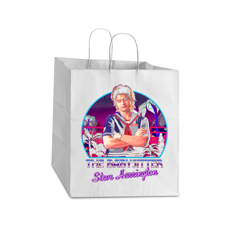 The Babysitter Steve Harrington Take Out Paper Bag - 14 X 10 X 15 1/2 | Artistshot