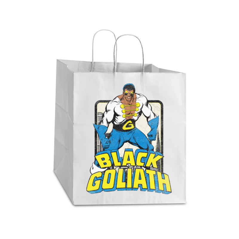 Black Goliath - Dr. Bill Foster (distressed) Take Out Paper Bag - 14 X 10 X 15 1/2 | Artistshot