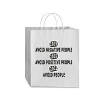 Avoid Negative People Tshirt Classic Traveler Paper Bag -13 X 6 X 15 3/4 | Artistshot