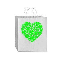 St Patrick's Day Shamrock Heart  St Patricks Day T Shirt Traveler Paper Bag -13 X 6 X 15 3/4 | Artistshot