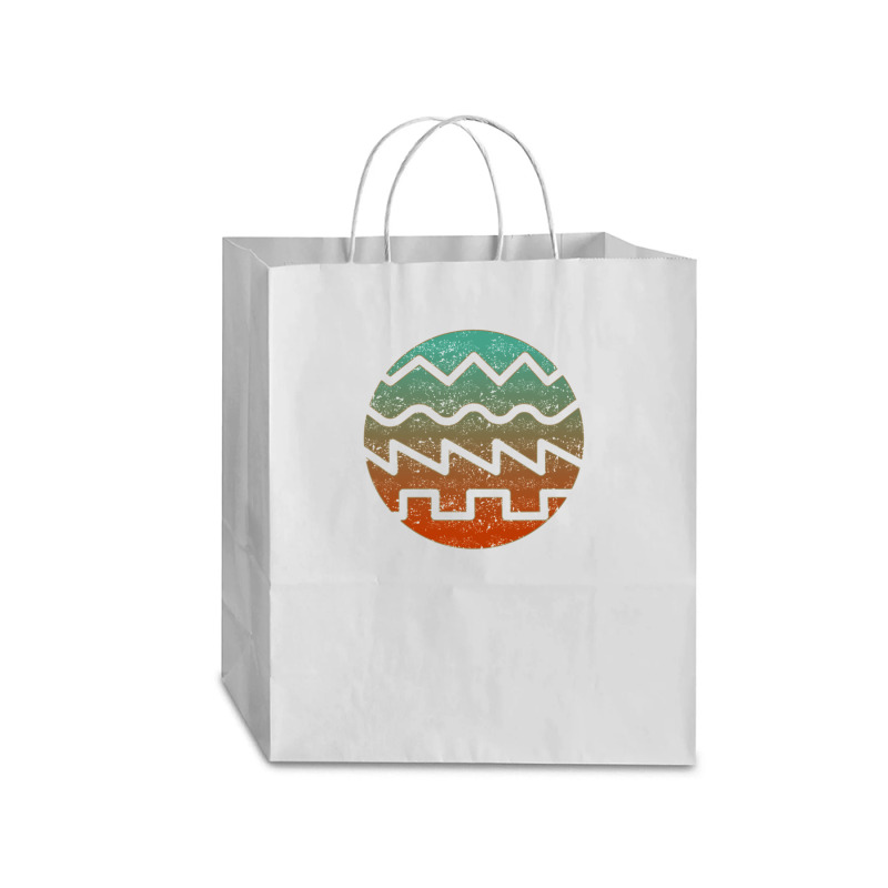 Synthesizer Fan Waveform Traveler Paper Bag -13 X 6 X 15 3/4 | Artistshot