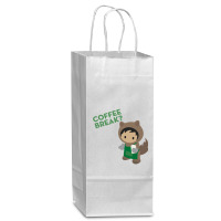 Salesforce Astro - Salesforce Trailblazer- Salesforce Design  (2) Wine Paper Bag - 5 1/2 X 3 1/4 X 13 | Artistshot