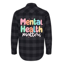 Mental Health Matters Flannel Shirt | Artistshot