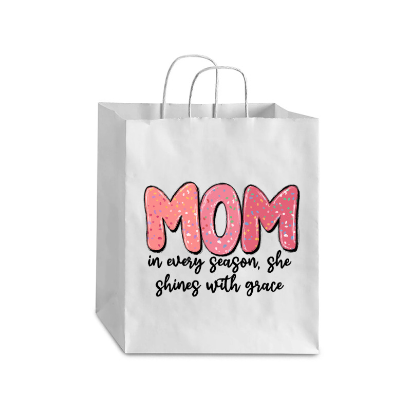 Mom In Every Season, She Shines With Grace Debie Paper Bag - 10 X 5 X 13 | Artistshot