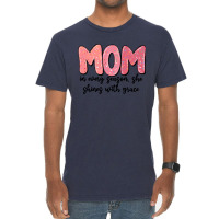 Mom In Every Season, She Shines With Grace Vintage T-shirt | Artistshot