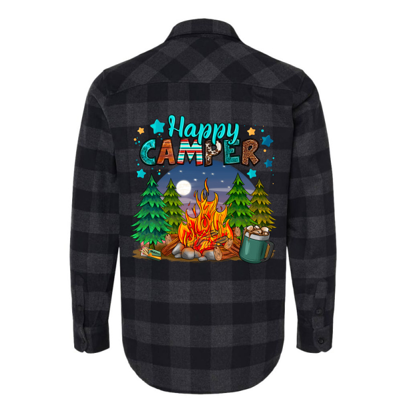 Happy Camper Flannel Shirt | Artistshot