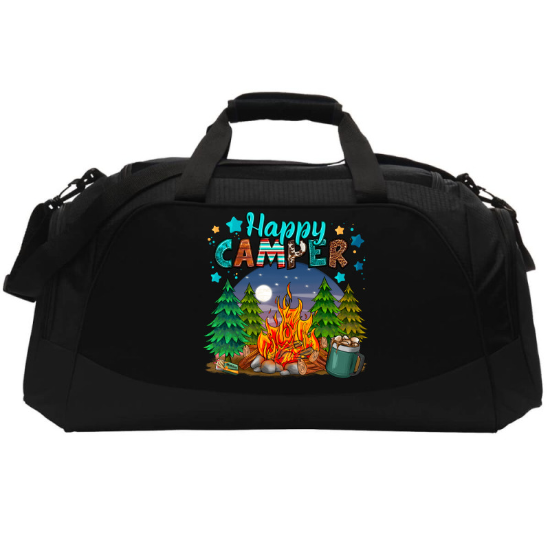 Happy Camper Active Duffel | Artistshot