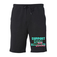 Support Small Businesses Big Dreams Fleece Short | Artistshot