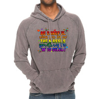 Be Careful When You Follow The Masses Sometimes Th Vintage Hoodie | Artistshot