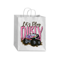 Let's Play Dirty Debie Paper Bag - 10 X 5 X 13 | Artistshot