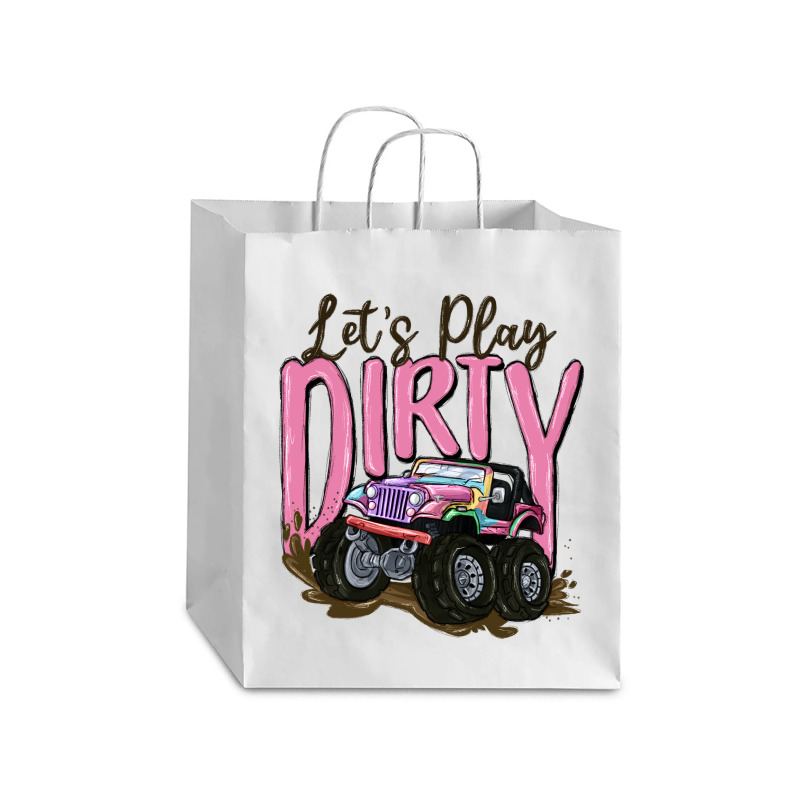 Let's Play Dirty Debie Paper Bag - 10 X 5 X 13 | Artistshot