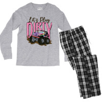 Let's Play Dirty Men's Long Sleeve Pajama Set | Artistshot