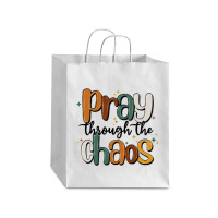 Pray Throthe Chaos Debie Paper Bag - 10 X 5 X 13 | Artistshot