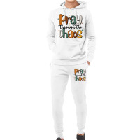 Pray Throthe Chaos Hoodie & Jogger Set | Artistshot