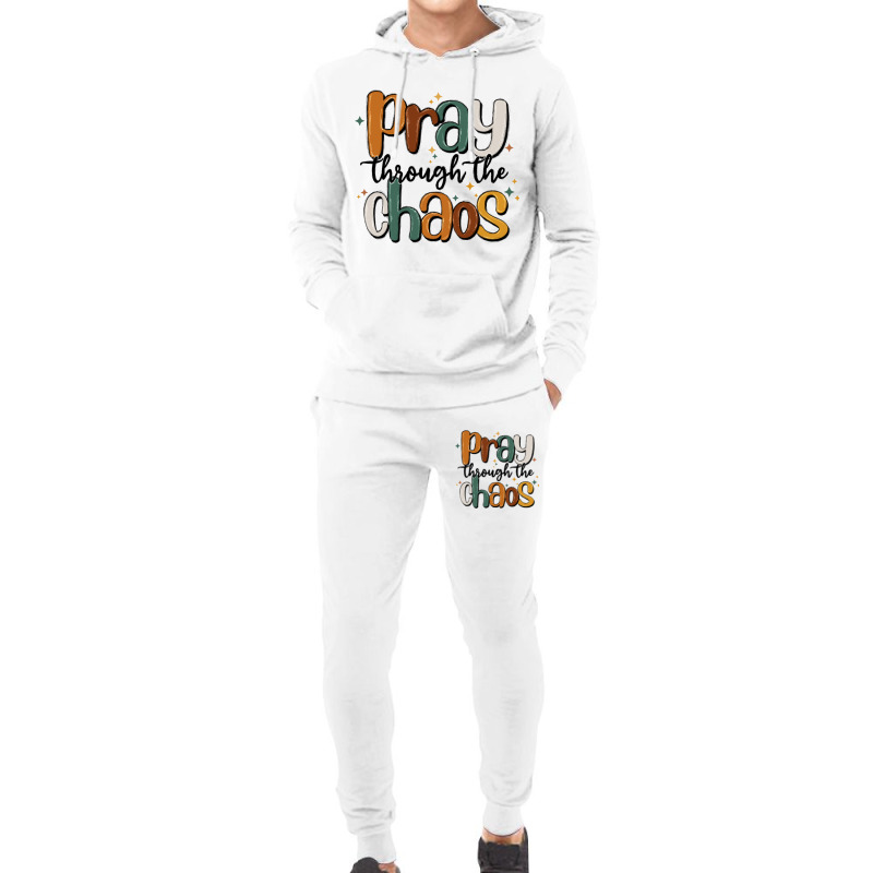 Pray Throthe Chaos Hoodie & Jogger Set | Artistshot