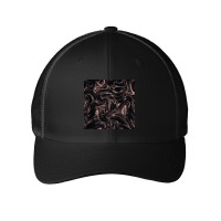 Black Velvet Marble With Pearlescent Mesh Cap | Artistshot