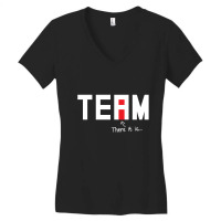 I Found The I In Team Women's V-neck T-shirt | Artistshot