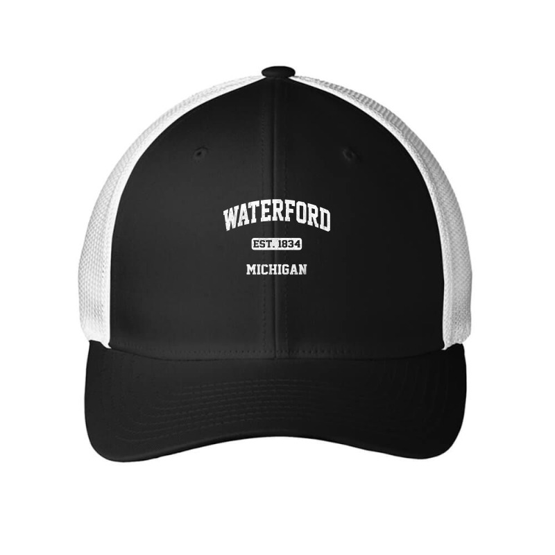 Waterford Michigan Mi Vintage State Athletic Style T Shirt Mesh Cap | Artistshot