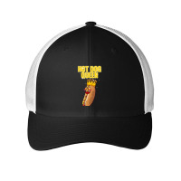 Funny Hot Dog For Women Girls Grilled Wiener Sausage Buns T Shirt Mesh Cap | Artistshot