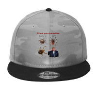 Know Your Parasites T Shirt  Trump Camo Snapback | Artistshot