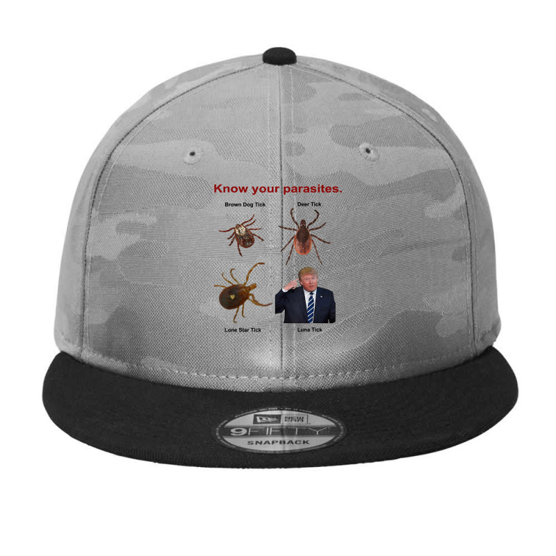 Know Your Parasites T Shirt  Trump Camo Snapback by evansjalayia | Artistshot