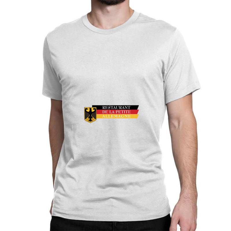 Restaurant De La Petite Allemagne Classic T-shirt by senal | Artistshot