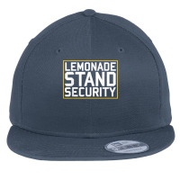 Lemonade Stand Security Lemonade Security T Shirt Flat Bill Snapback Cap | Artistshot