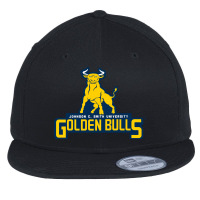 Johnson C. Smith University Golden Bulls Flat Bill Snapback Cap | Artistshot