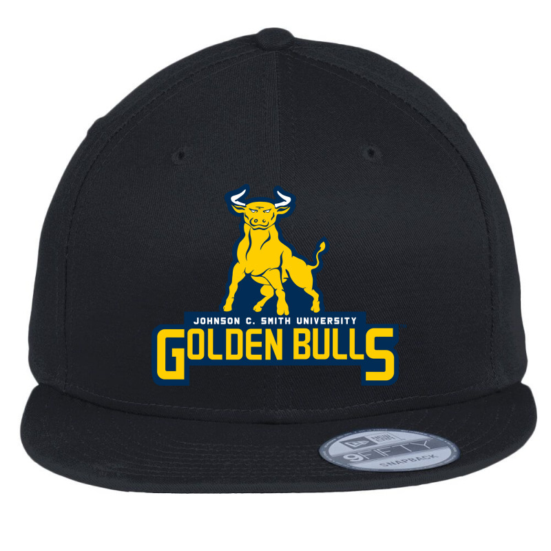 Johnson C. Smith University Golden Bulls Flat Bill Snapback Cap by DelilahAgnes | Artistshot