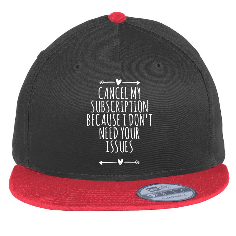 Love Arrows Hearts Funny Cancel My Subscription Because I T Shirt Flat Bill Snapback Cap by bendlelobeltzoer | Artistshot