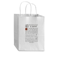 Holy Hand Grenade Script Holy Grail Cub Paper Bag - 8 X 4 1/2 X 10 1/4 | Artistshot