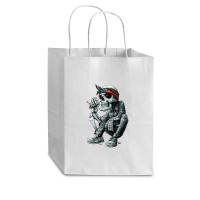 American Flag Flag Cub Paper Bag - 8 X 4 1/2 X 10 1/4 | Artistshot