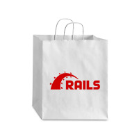 Ruby On Rails Debie Paper Bag - 10 X 5 X 13 | Artistshot