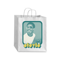 C:\users\dell\desktop\l2\chung 7\stevie Wonder Stevie Wonder ___ Retro Debie Paper Bag - 10 X 5 X 13 | Artistshot