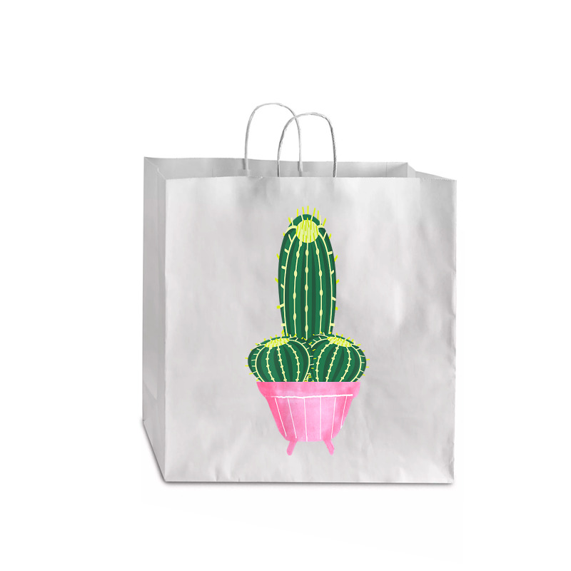 Naughty Cactus For Gag And Bachelor Party T Shirt Jumbo Paper Bag - 18 X 7 X 18 3/4 | Artistshot