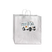 Taco Mini Van Cartoon Jumbo Paper Bag - 18 X 7 X 18 3/4 | Artistshot