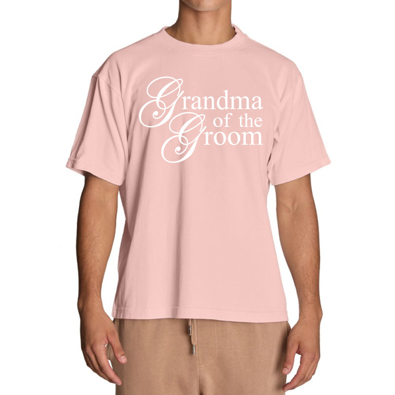 Grandma Of The Groom Urban Heavy T-shirt by tshiart | Artistshot