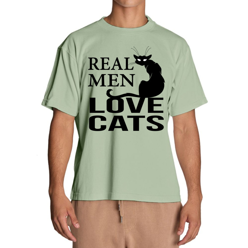 Real Men Love Cats Urban Heavy T-shirt | Artistshot