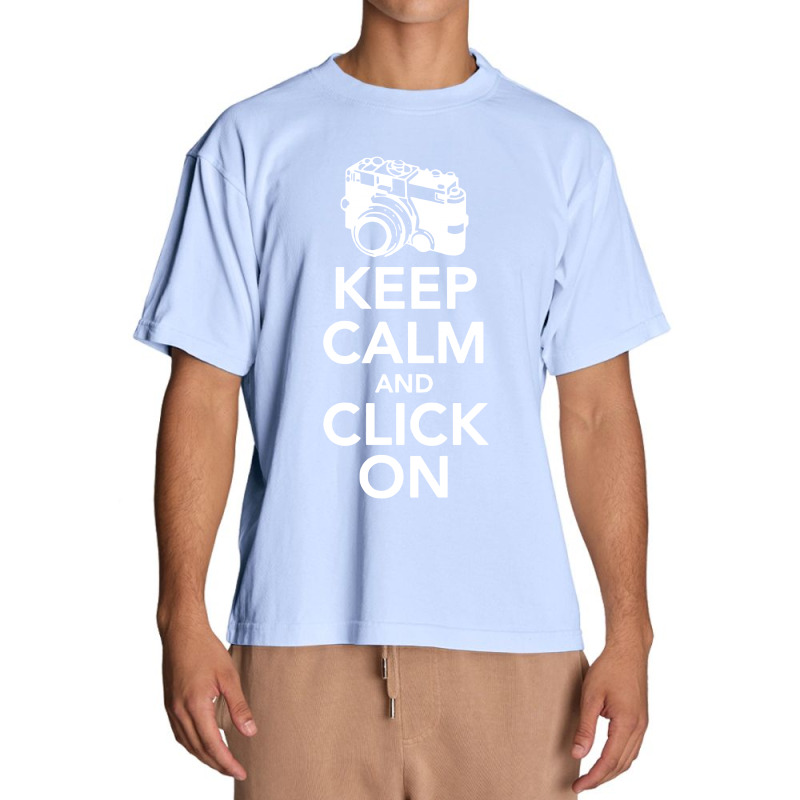 Keep Calm And Click On Urban Heavy T-shirt | Artistshot