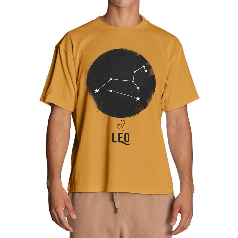 Minimal Leo Zodiac Sign Urban Heavy T-shirt | Artistshot