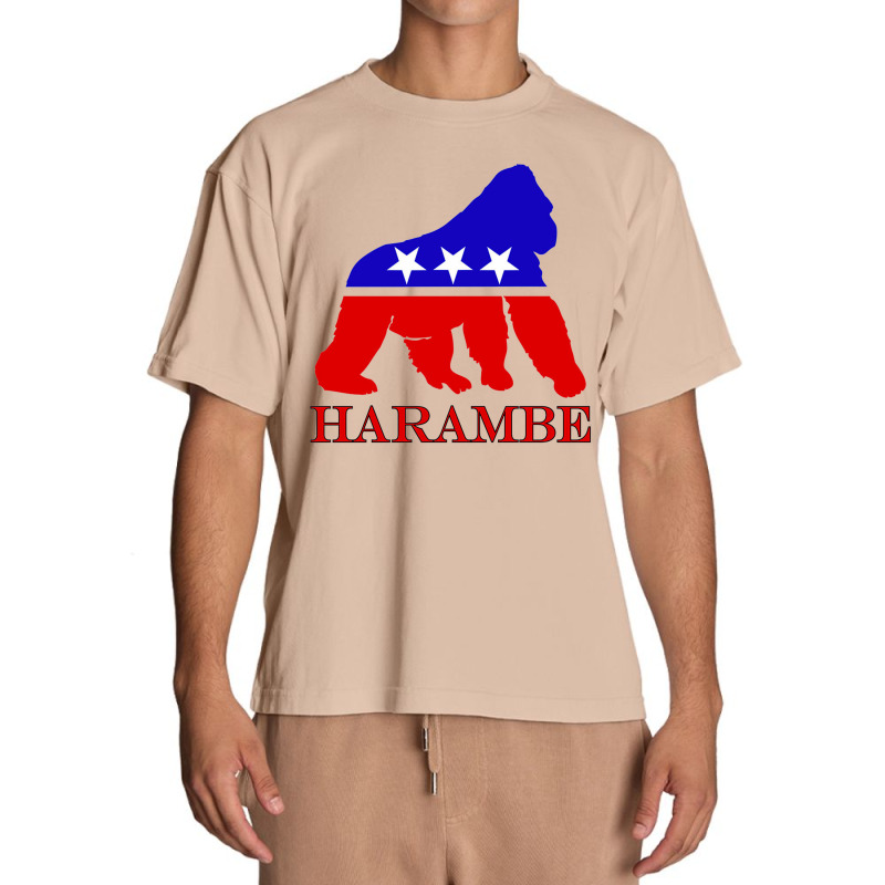 Harambe Urban Heavy T-shirt by jamboebolo | Artistshot