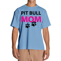 Pit Bull Mom Urban Heavy T-shirt | Artistshot