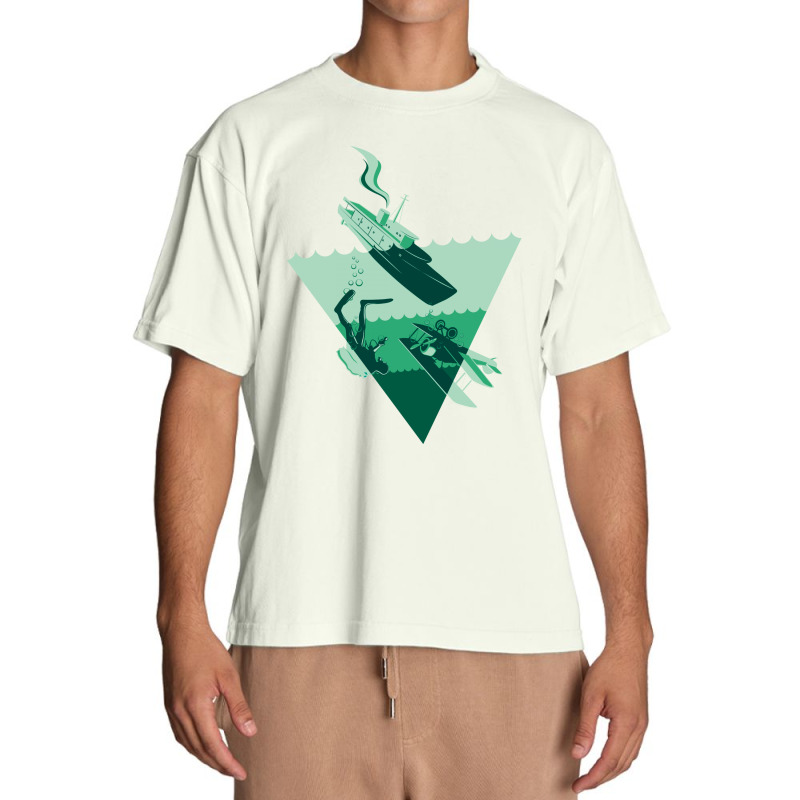 Bermuda Triangle Urban Heavy T-shirt by DitreamX | Artistshot