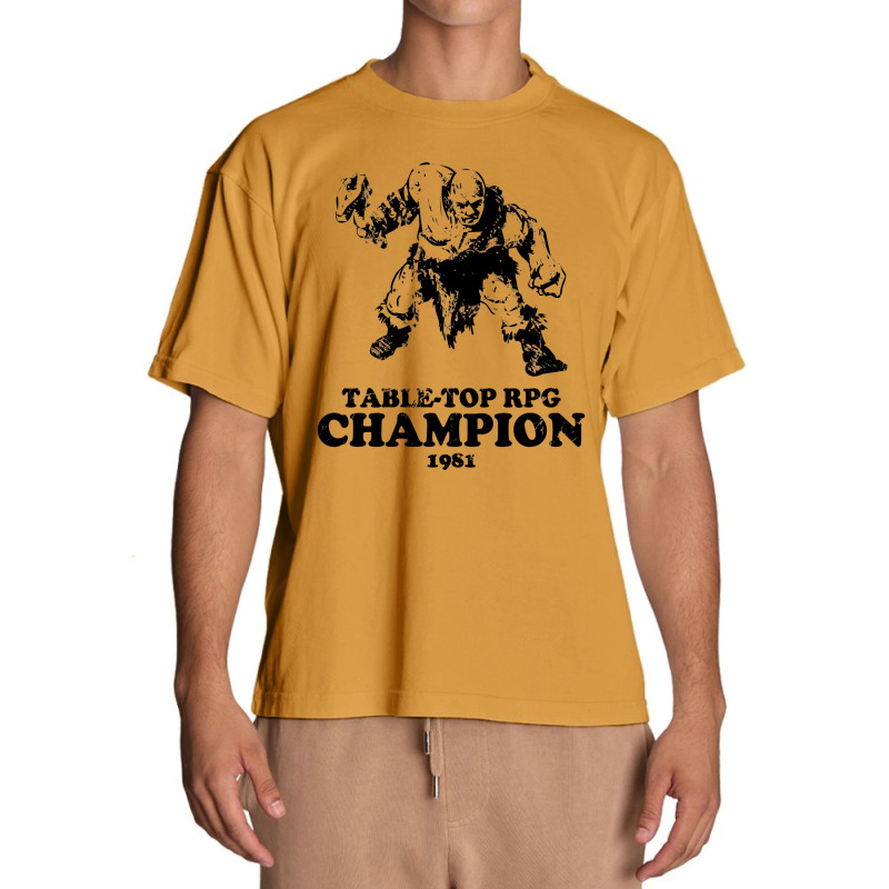 Table Top Rpg Champion 1981 Urban Heavy T-shirt | Artistshot